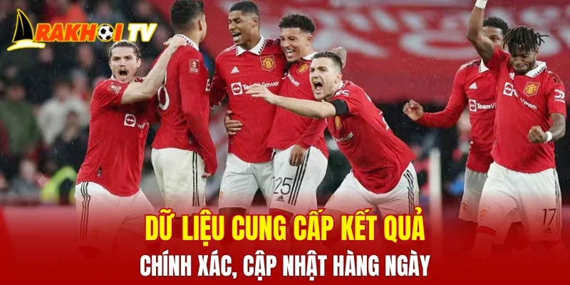 Dữ liệu cung cấp kết quả chính xác, cập nhật hàng ngày