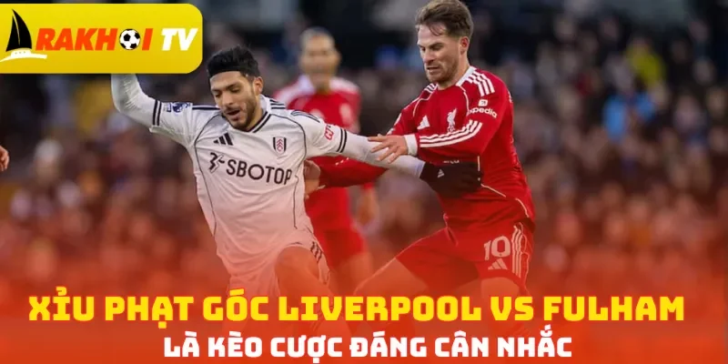 Xỉu phạt góc Liverpool vs Fulham là kèo cược đáng cân nhắc